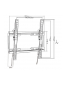 Uchwyt do TV Maclean MC-412, max VESA 400x400, 32-70'', 45kg, reg. odchylenia +0°~-10° - nr 8