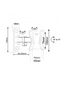 Uchwyt do telewizora lub monitora Maclean MC-416, max. VESA 100x100, 13-32'', 30kg, czarny - nr 12