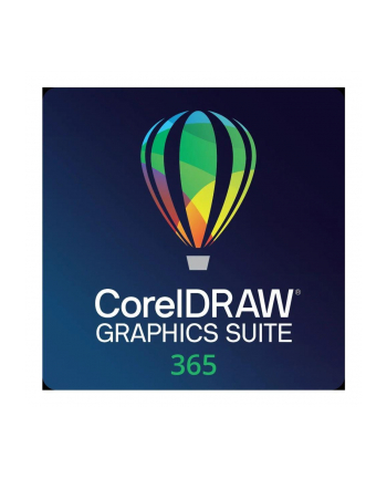 Licencja ESD CorelDRAW Graphics Suite subskrypcja 1 rok 1 użytkownik Win Mac angielski niemiecki francuski Europa nr 1