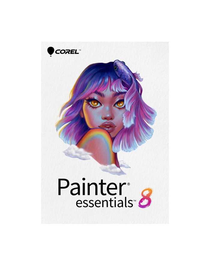 Licencja ESD Corel Painter Essentials (wersja 8) 1 użytkownik Win Mac angielski niemiecki francuski główny