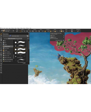 Licencja ESD Corel Painter 2023 1 użytkownik Win Mac angielski niemiecki francuski nr 2