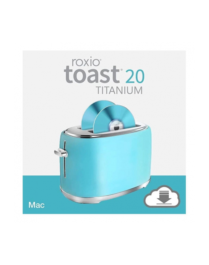 Licencja ESD Corel Roxio Toast Titanium (wersja 20) 1 użytkownik Mac wielojęzyczna główny