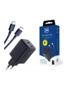 3mk pczerwonyection Ładowarka sieciowa 3mk Hyper Charger PD 45W+USB Cable C to C Black - nr 1