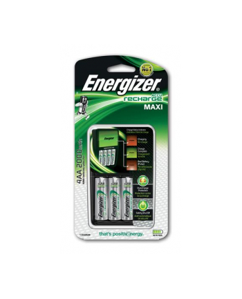 Ładowarka akumulatorków Ni-MH Energizer Maxi + 4 x R6/AA 2000 mAh