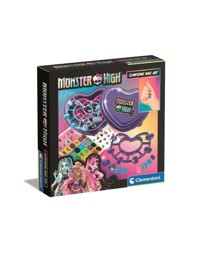 Clementoni Ozdoby paznokci. Monster High 50880 główny