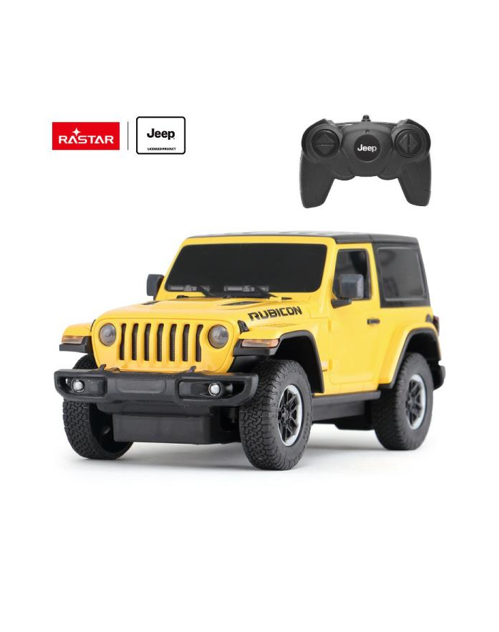 inni Auto na radio JEEP Wrangler Rubicon 1:24 79500 RASTAR główny