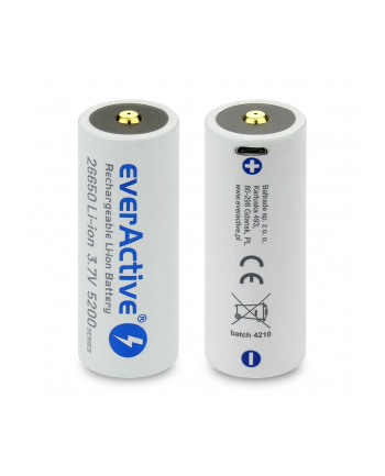 everactive Akumulator 26650 3,7V Li-ion 5200 mAh micro USB