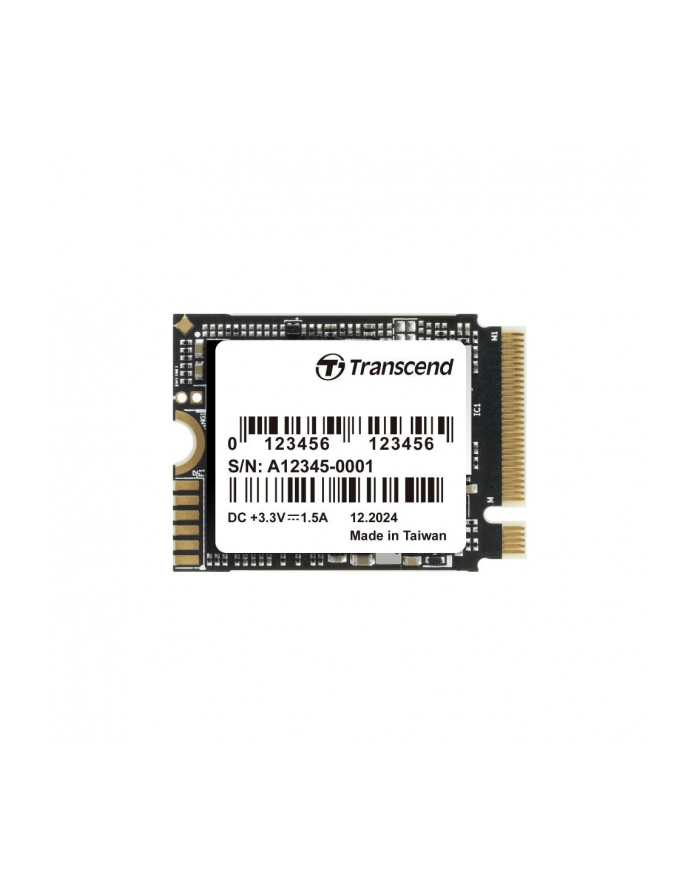TRANSCEND 1TB M.2 2230 PCIe Gen4x4 NVMe 3D TLC DRAM-less główny