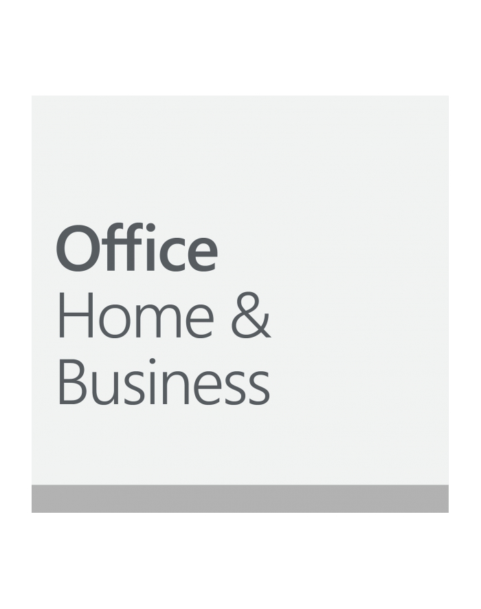 microsoft MS Office Home and Business 2024 English EuroZone Medialess główny