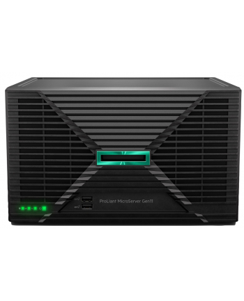 hewlett packard enterprise HPE ProLiant MicroServer Gen11 Intel Xeon E-2414 2.6GHz 4-core 1P 16GB-U VROC 4LFF-NHP 180W External PS Server nr 1