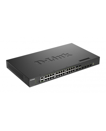 d-link Przełącznik zarządzalny DXS-3410-32XY/E 10G warstwa 3 stakowalny 24*10GBASE-T + 4*10G SFP+ + 4*25G SFP28 Multi-Gigabit