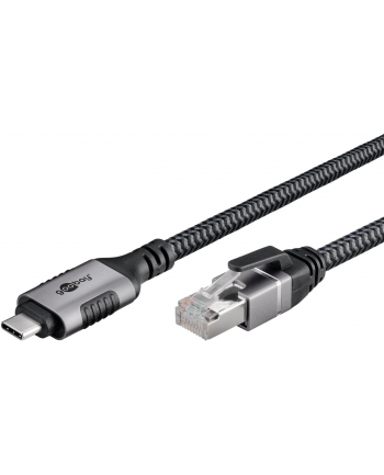 KABEL ETHERNET USB-C™ 3.1 DO RJ45 1M CZARNY 70696 GOOBAY