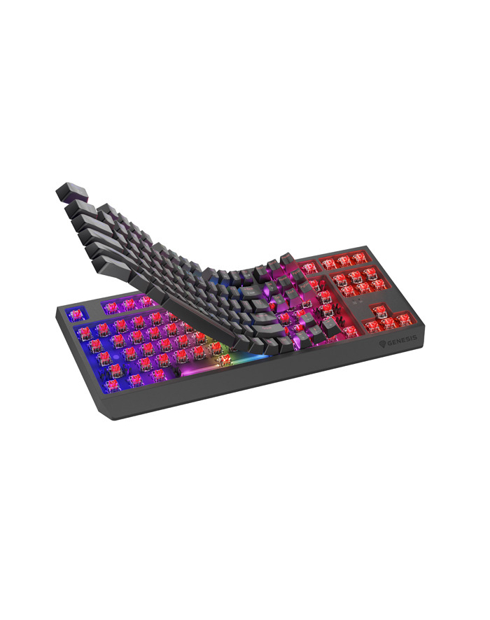 Genesis Thor 230 TKL czarna RGB Outemu Red (NKG2106) główny