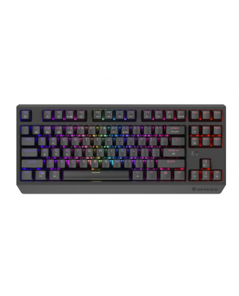 Genesis Thor 230 TKL Czarna RGB Outemu Silent Lemon (NKG2108)