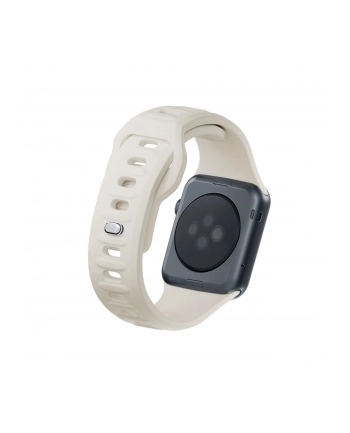 3mk pczerwonyection Pasek do Apple Watch - 3mk Silicone Watch Strap for Apple -38/40/41 mm Nude nr 2