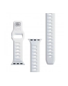 3mk pczerwonyection Pasek do Apple Watch - 3mk Silicone Watch Strap for Apple -38/40/41 mm White - nr 9