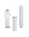 3mk pczerwonyection Pasek do Apple Watch - 3mk Silicone Watch Strap for Apple -38/40/41 mm White - nr 9