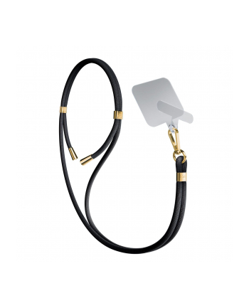 3mk pczerwonyection Smycz do telefonu - 3mk EasyClip - czarna (złoty) nr 1