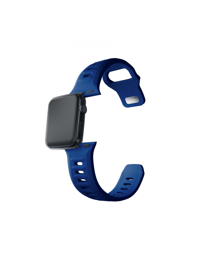 3mk pczerwonyection Pasek do Apple Watch - 3mk Silicone Watch Strap for Apple -38/40/41 mm Blue główny