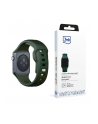 3mk pczerwonyection Pasek do Apple Watch - 3mk Silicone Watch Strap for Apple -38/40/41 mm Dark Green - nr 4