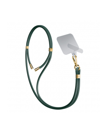 3mk pczerwonyection Smycz do telefonu - 3mk EasyClip - Ciemny Zielony (złoty) nr 1