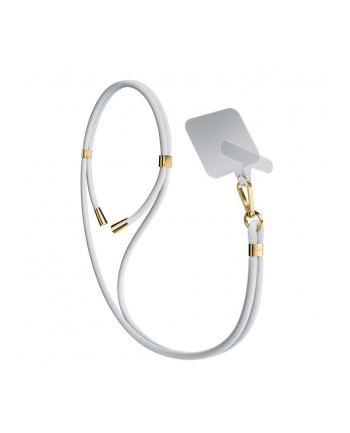 3mk pczerwonyection Smycz do telefonu - 3mk EasyClip - White (gold)