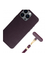 3mk pczerwonyection Smycz do telefonu - 3mk EasyClip Elite - Mulberry (gold) ) - nr 10