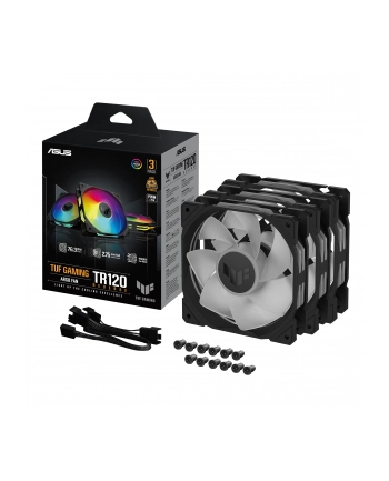 Wentylator Asus TUF GAMING TR120 FAN ARGB REVERSE BLACK 3IN1 120mm PWM nr 2