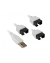 Wewnętrzny USB Hub Lian Li PW U2TPAW biały - nr 4