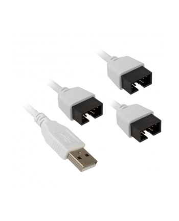Wewnętrzny USB Hub Lian Li PW U2TPAW biały nr 2