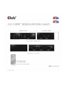 CSV-1381 Przełącznik HDMI 3x1 Switchbox HDMI 2.1 UHD - nr 13