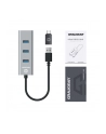 Graugear Hub USB 3.0 G-HUB4-AC 4 Porty z wtyczką USB-C (GHUB4AC) - nr 7