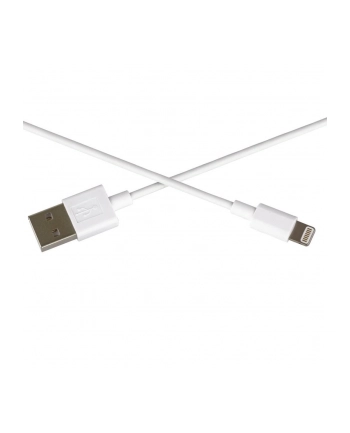 PREMIUMCORD  APPLE LIGHTNING KABEL USB 1 M, DO APPLE IPOD/IPAD/IPHONE, APPLE LIGHTNING WTYCZKA 8-PIN NA WTYCZKĘ USB 2.0, BIAŁY  () nr 2