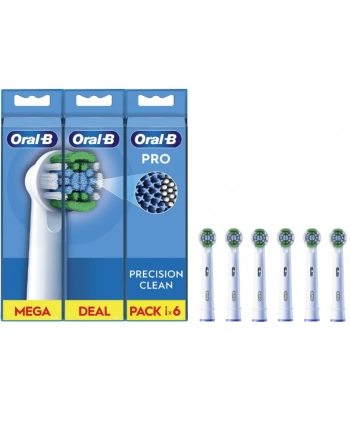 Oral-B Pro Precision Clean Końcówki Wymienne Do Szczoteczki Zębów 6szt. nr 1