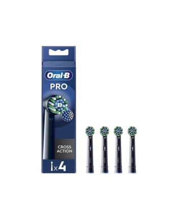 Oral-B Pro Cross Action Końcówki Wymienne Do Szczoteczki Zębów Black 4szt. nr 2