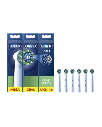 Oral-B Pro Cross Action Końcówki Wymienne Do Szczoteczki Zębów 6szt. nr 2
