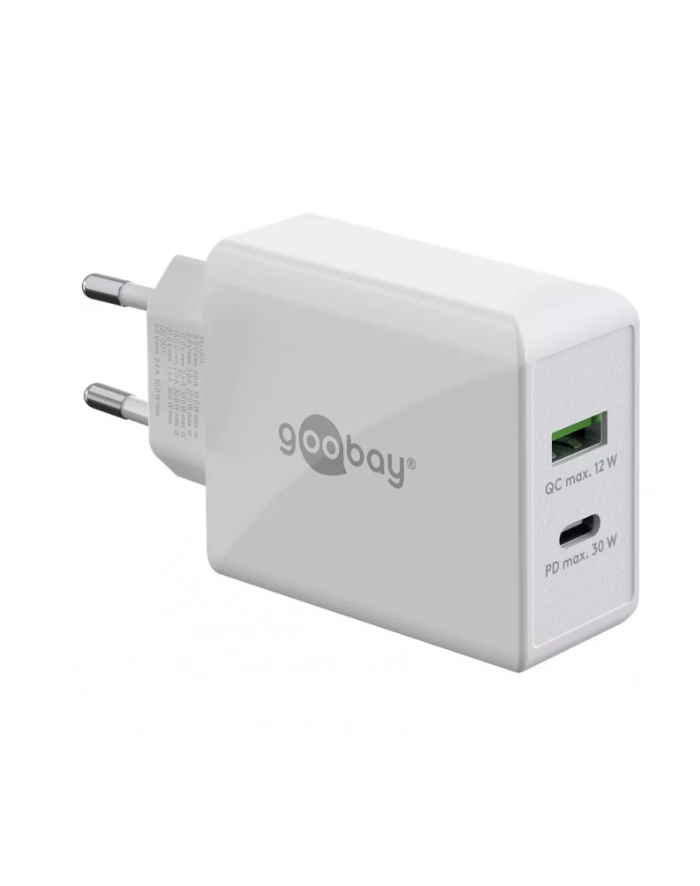 Goobay Szybka Ładowarka Sieciowa Usb Usbc Pd 30W główny