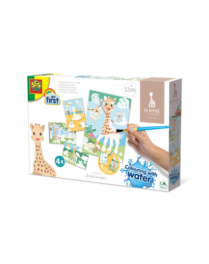 ses creative SES Sophie la girafe Kolorowanie wodą 14490 44906 główny