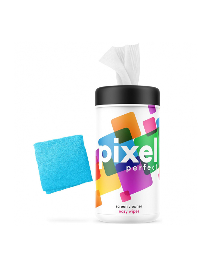 It Dusters Wilgotne Chusteczki do Ekranów 50 szt + Ściereczka Pixel Perfect (PWP50) główny