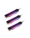 Panel LED Lian Li UNI FAN P28 Fan ARGB Strip Black (3 pak) - nr 2