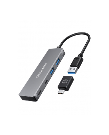 Graugear USB-HUB 4x 3.0, 2x Type-C und Type-A retail (GHUB2A2CAC)