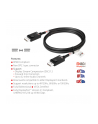 Club 3D Club3D Kabel DisplayPort 2.1 na DisplayPort 2.1 4K120Hz/8K60Hz HDR (M/M), 1.2m, černá - nr 16