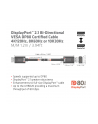 Club 3D Club3D Kabel DisplayPort 2.1 na DisplayPort 2.1 4K120Hz/8K60Hz HDR (M/M), 1.2m, černá - nr 31