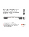 Club 3D Club3D Kabel DisplayPort 2.1 na DisplayPort 2.1 4K120Hz/8K60Hz HDR (M/M), 1.2m, černá - nr 41