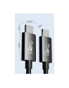 PREMIUMCORD  USB4™ KABEL TYPU C, THUNDERBOLT 3, 8K@60HZ, KABEL DO TRANSMISJI DANYCH ULTRASPEED DO 40 GBIT/S, WTYCZKA TYPU C, SZYBKIE ŁADOWANIE DO 5 A, - nr 10