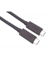 PREMIUMCORD  USB4™ KABEL TYPU C, THUNDERBOLT 3, 8K@60HZ, KABEL DO TRANSMISJI DANYCH ULTRASPEED DO 40 GBIT/S, WTYCZKA TYPU C, SZYBKIE ŁADOWANIE DO 5 A, - nr 1