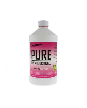 XSPC Pure Coolant, 1 Litr- różówy, UV płyn chłodzący nr 2