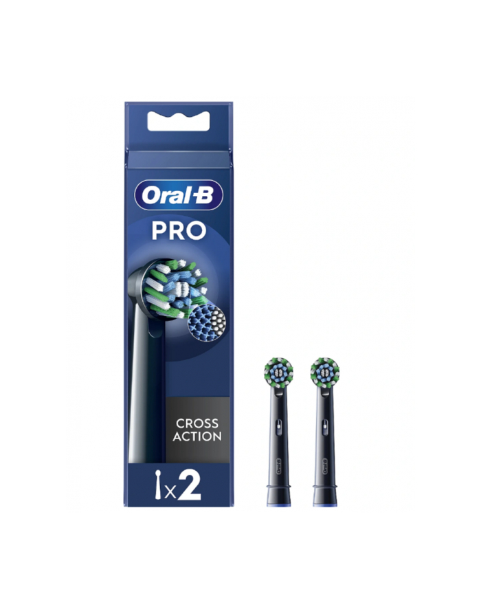 Oral-B Pro Cross Action Końcówki Wymienne Do Szczoteczki Zębów Black 4szt. główny