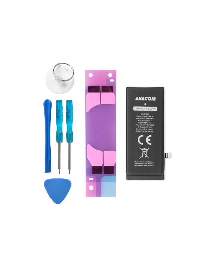 Bateria Avacom pro Apple iPhone 8 - vysokokapacitní, Li-Ion 3,82V 2210mAh (náhrada 616-00357) (GSAP-IPH8-HC2210T) główny