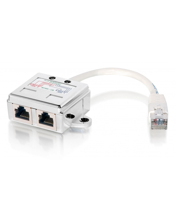 Rozdzielacz spliter RJ-45 na 2xRJ-45 główny